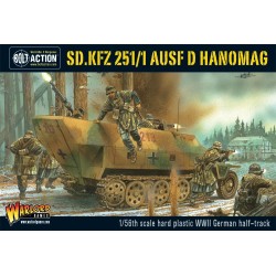 Sd.Kfz 251/1 ausf D Hanomag (plastic box set)