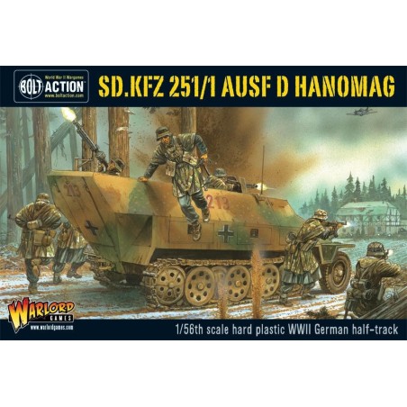 Sd.Kfz 251/1 ausf D Hanomag (plastic box set)