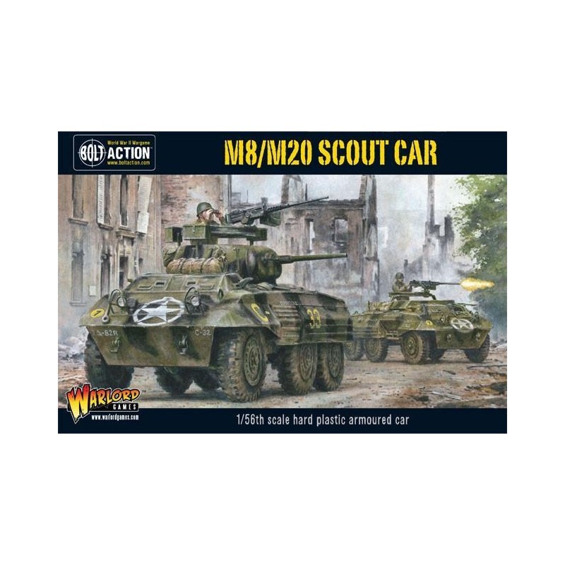 M8/M20 Greyhound Scout Car (Plastic Box)
