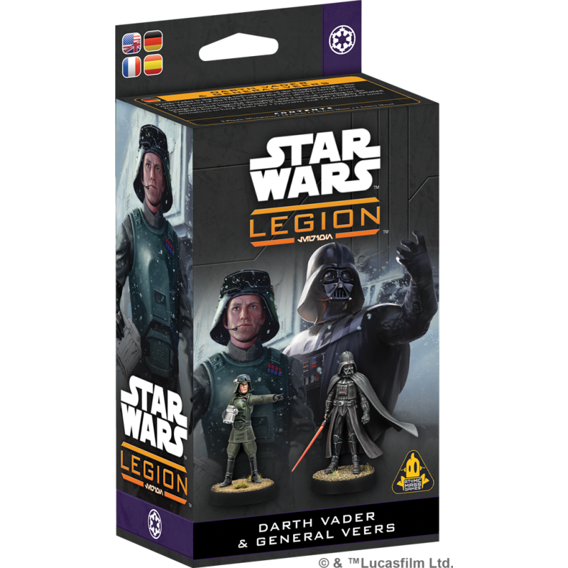 Darth Vader & General Veers Star Wars Legion