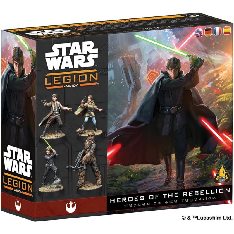 Heroes of the Rebellion Star Wars Legion