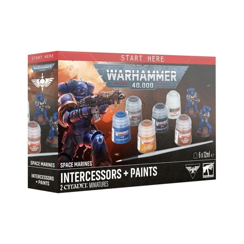 SPACE MARINES + PEINTURES